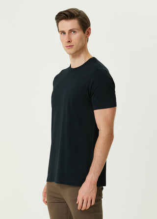 Bosphorus | Premium Modal Qsimple Muscle Up Fit Tişört – Siyah My Store