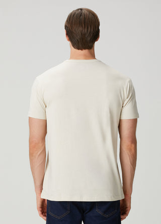 Bosphorus | Premium Modal Qsimple Muscle Up Fit Tişört – Bej My Store