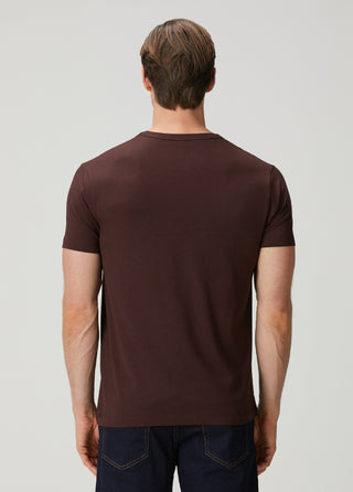 Bosphorus | Premium Modal Qsimple Muscle Up Fit Tişört – Bordo My Store