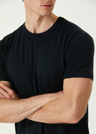 Bosphorus | Premium Modal Qsimple Muscle Up Fit Tişört – Siyah My Store
