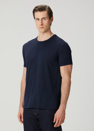 Kyoto | Modal Luxe Touch™ Qsimple Muscle Up Fit Tişört - Koyu Lacivert My Store