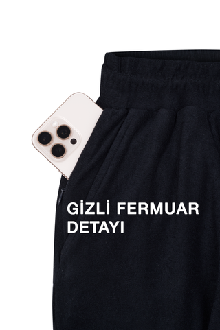 Qsimple Towelling Luxe Modal Beyaz Shorts SIMPLEQLOTH