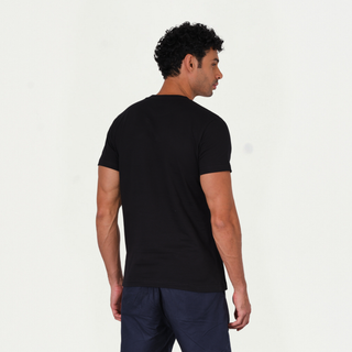 Slim Fit Bisiklet Yaka Organik Tshirt