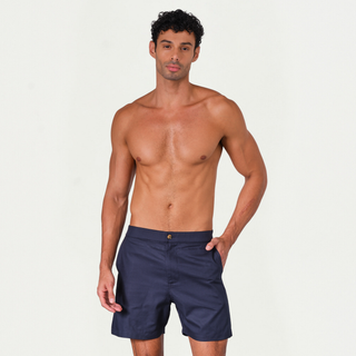 Qsimple Fit Oxford Cloth Men's Shorts