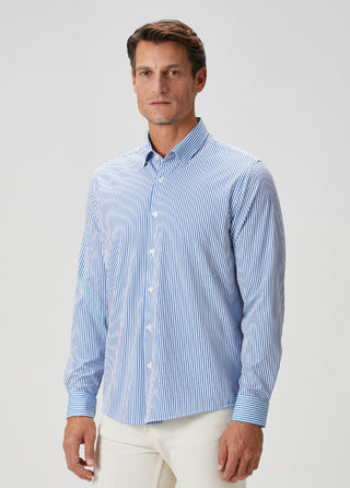 The Aristocrat | Qsimple Muscle Fit Performance Stretch Kırışmaz Gömlek SIMPLEQLOTH