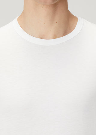 Siena | Uzun Kollu – Qsimple Muscle Fit Bisiklet Yaka Tişört - Beyaz My Store