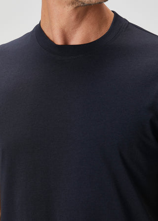 Bosphorus V2 | Ribana Yaka Premium Pamuk Modal - Qsimple Muscle Up Fit Tişört - Koyu Lacivert My Store