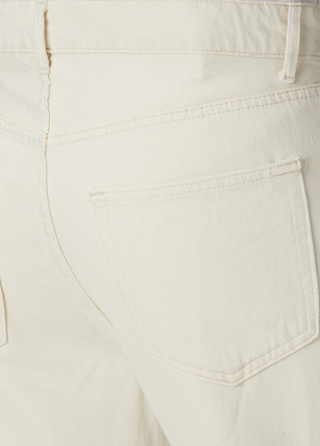 Qsimple Regular Fit Beige Jean