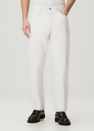 Qsimple Power Stretch Jean | 4 Yönlü Esnek Kumaş — Off White SIMPLEQLOTH
