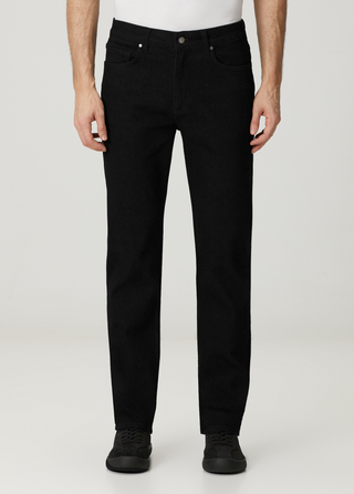 Qsimple Power Stretch Jean | 4 Yönlü Esnek Kumaş — Black Black SIMPLEQLOTH