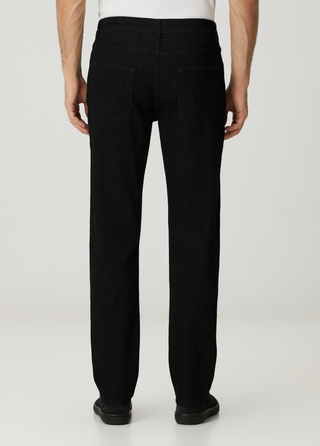Qsimple Power Stretch Jean | 4 Yönlü Esnek Kumaş — Black Black SIMPLEQLOTH