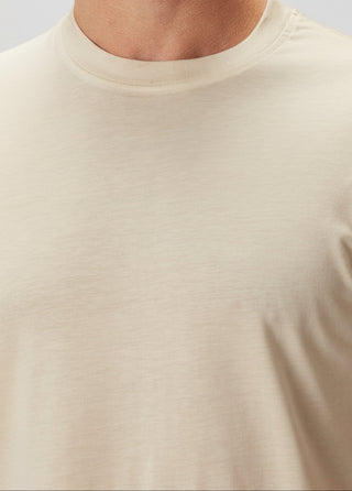 Cappadocia | Brushed Rayon Fluid - Qsimple Muscle Fit Hide Belly Tshirt -Han Rock SIMPLEQLOTH