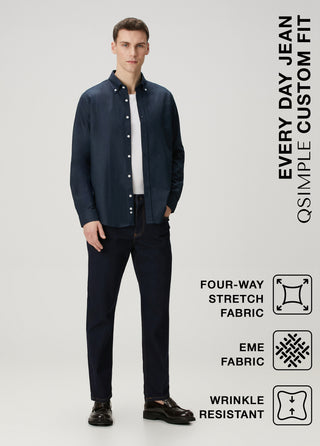 Qsimple Every Day Power Stretch 4 Ways Custom Fit Jean