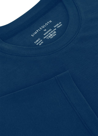 OSAKA | Rayon Luxe Touch - Kırışmaz - Qsimple Muscle Up Fit Hide Belly Tshirt -  Midnight Ink SIMPLEQLOTH