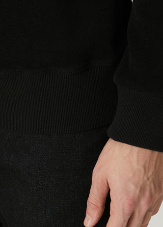 Stockholm | Bisiklet Yaka Sweatshirt-Siyah