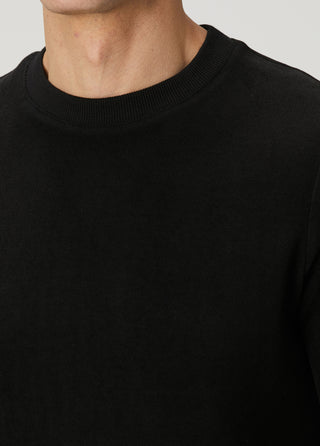 Stockholm | Bisiklet Yaka Sweatshirt-Siyah